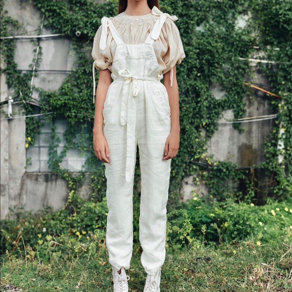 INNIKA CHOO linen jumpsuit